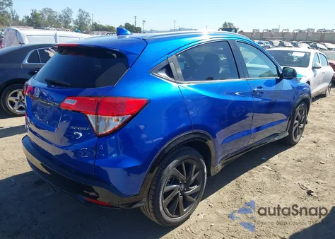 2021 Honda Hr-V 2Wd Sport z USA, uszkodzony, nr VIN 3CZRU5H10MM701964